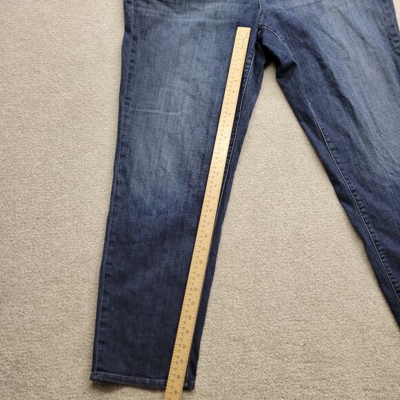 Eddie Bauer Boyfriend Fit Slim Leg Jeans Women's Plus Size 20W Stretch Denim - Picture 5 of 8